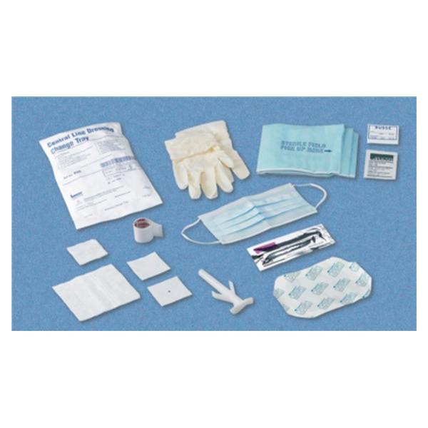 Tray Dressing Change Central Line W/ Glv/Tgdrm Trans Drsng LF Strl 50/Ca